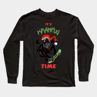 It's Krampus Time Long Sleeve T-Shirt